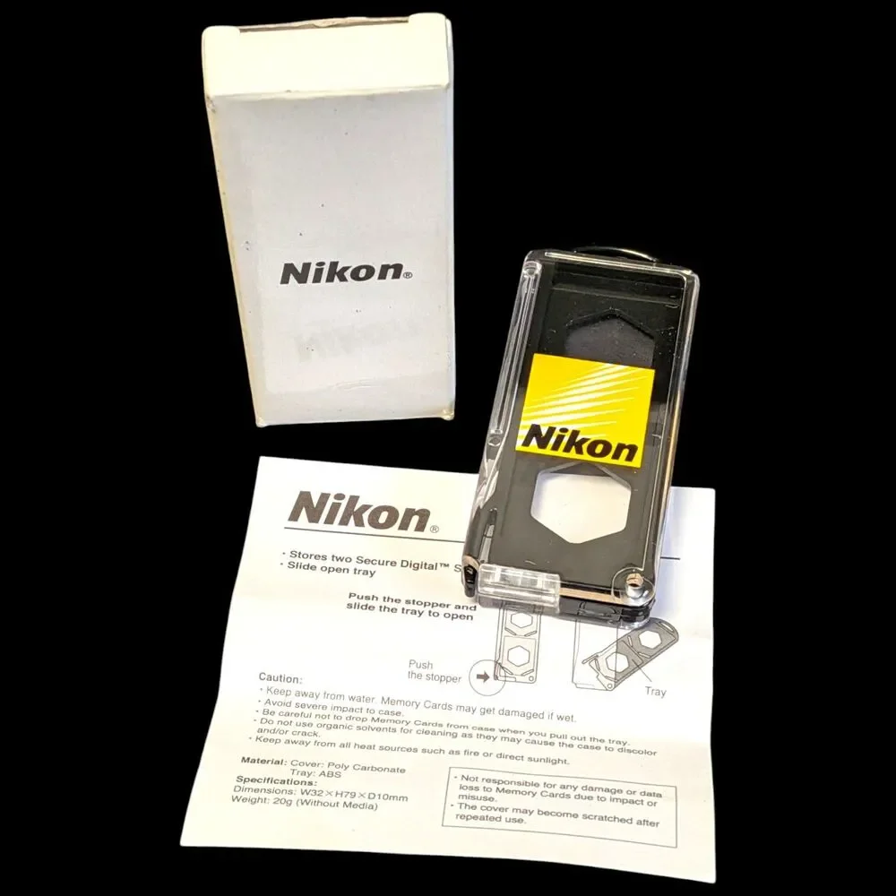 NIKON CAMERA SD CARD HOLDER HEAVY DUTY